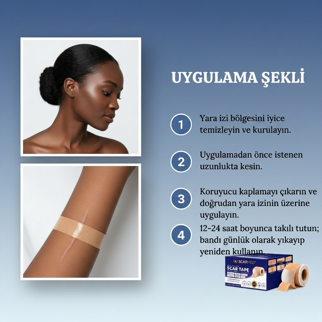 ScarMed İz Tedavi Bandı — Premium Ameliyat İzi Tedavi Bandı | Tıbbi Sınıf