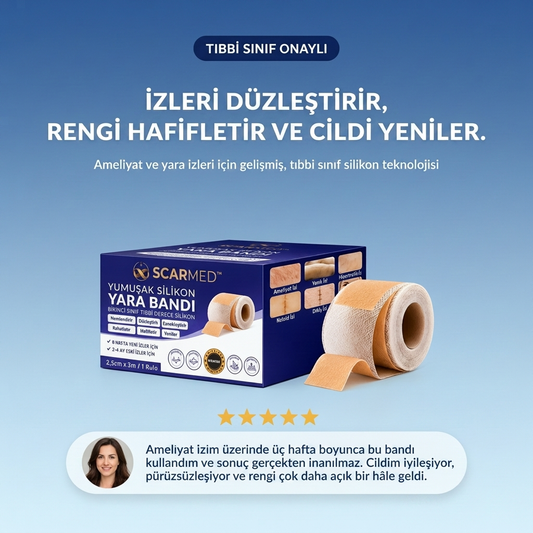 ScarMed İz Tedavi Bandı — Premium Ameliyat İzi Tedavi Bandı | Tıbbi Sınıf