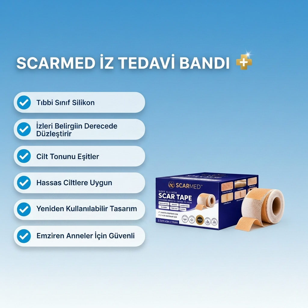 ScarMed İz Tedavi Bandı — Premium Ameliyat İzi Tedavi Bandı | Tıbbi Sınıf