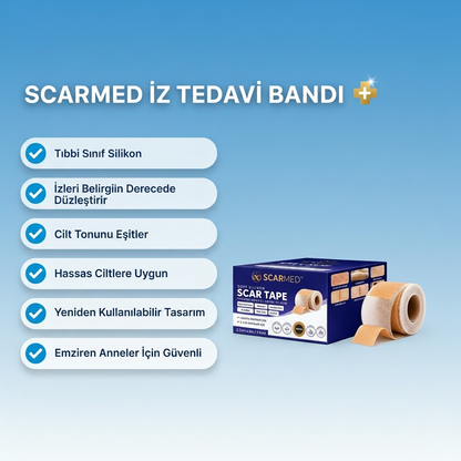 ScarMed İz Tedavi Bandı — Premium Ameliyat İzi Tedavi Bandı | Tıbbi Sınıf